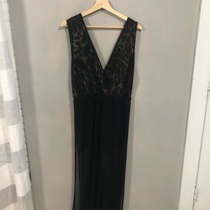 NWT long mesh romper